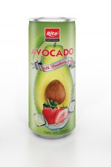 250ml Avocado with Strawberry